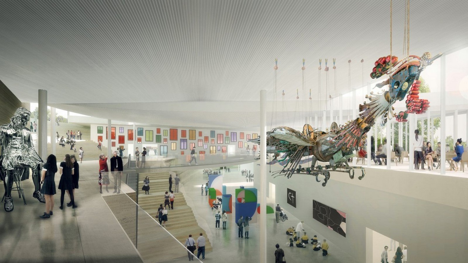 New Images For Art Gallery Of South Wales Expansion In Sydney revealed by SANAA - Sheet9