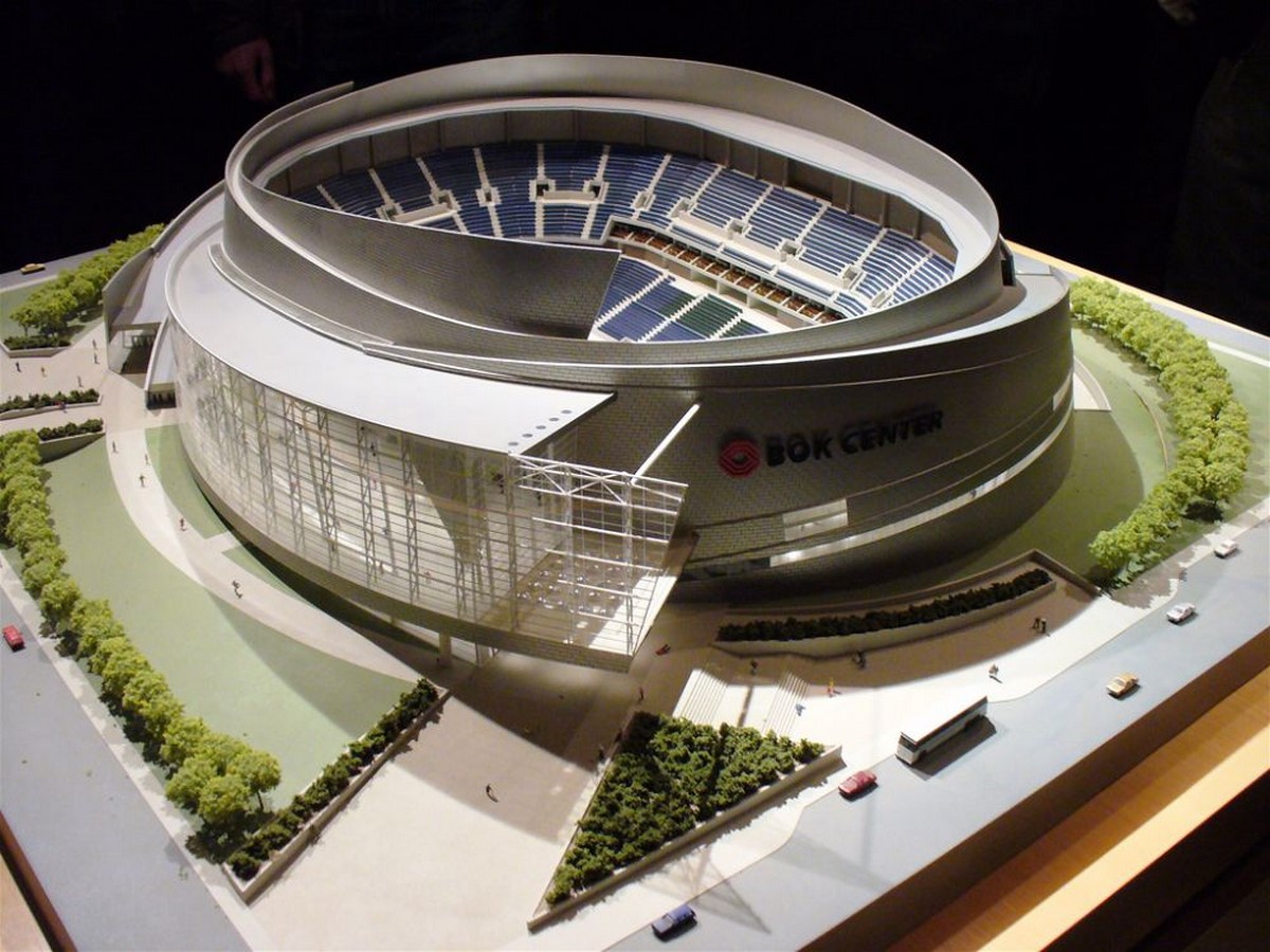 BOK Center, Oklahoma, USA by Cesar Pelli- Wrapped Contemporary - Sheet3