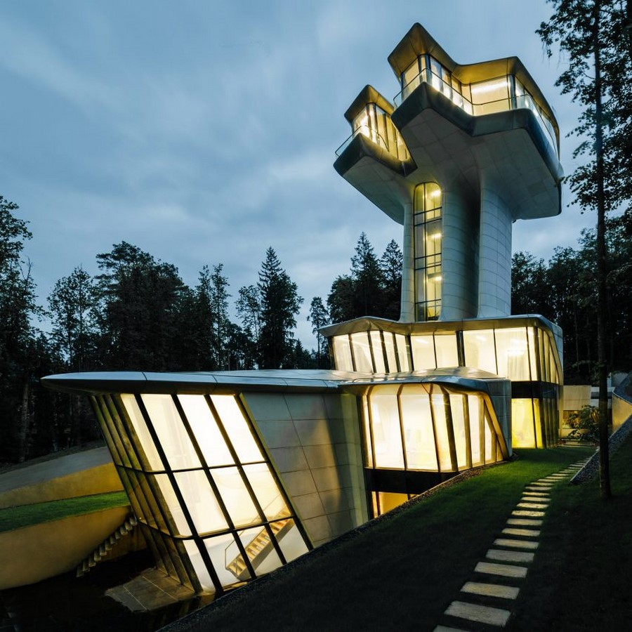 Capital Hill Residence, Moscow, Russia by Zaha Hadid- A "fantasy house" - Sheet1
