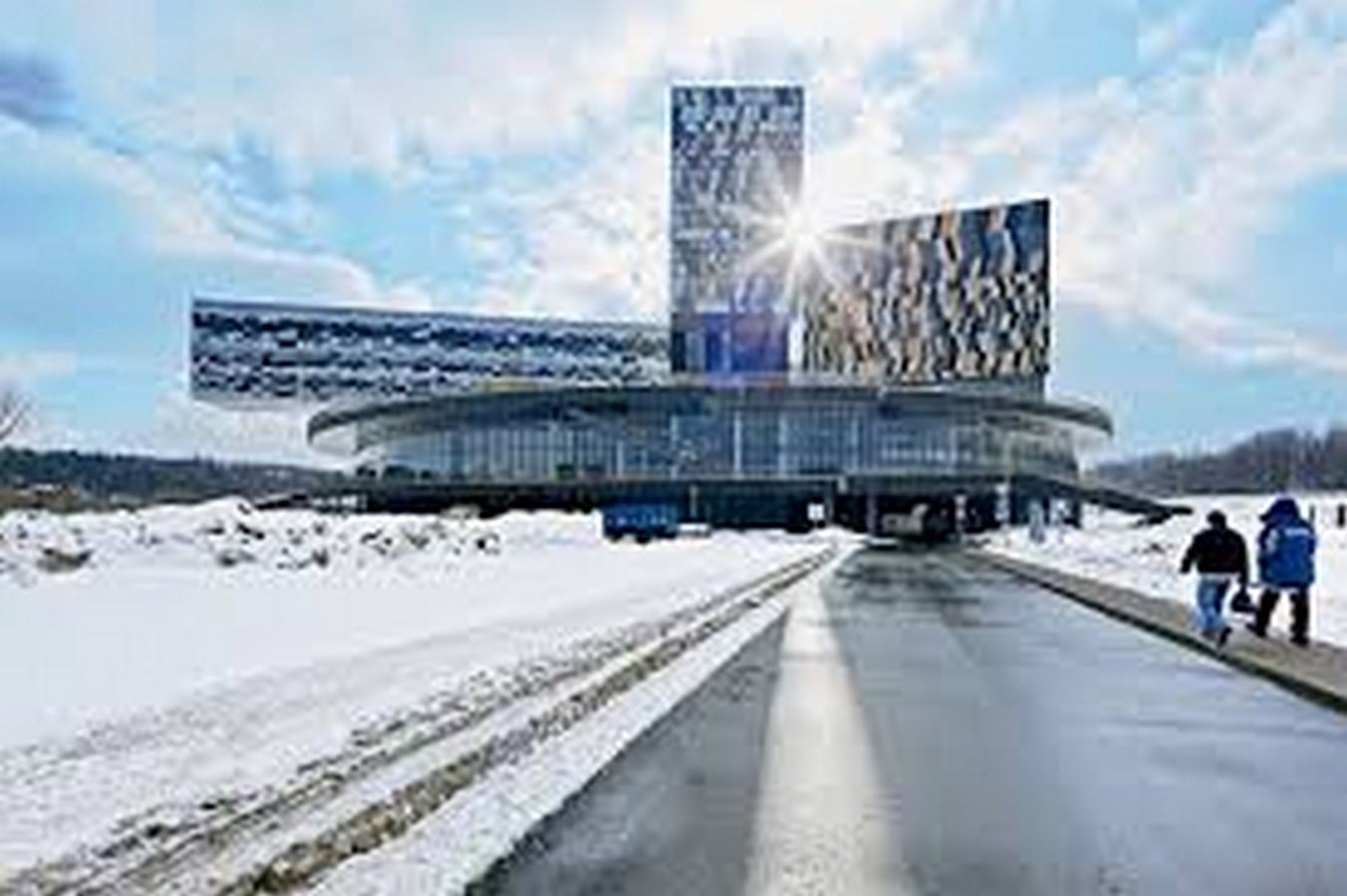 Moscow School of Management, Skolkovo, Russia by David Adjaye- Design inspired by Geometric Abstract Artwork - Sheet1