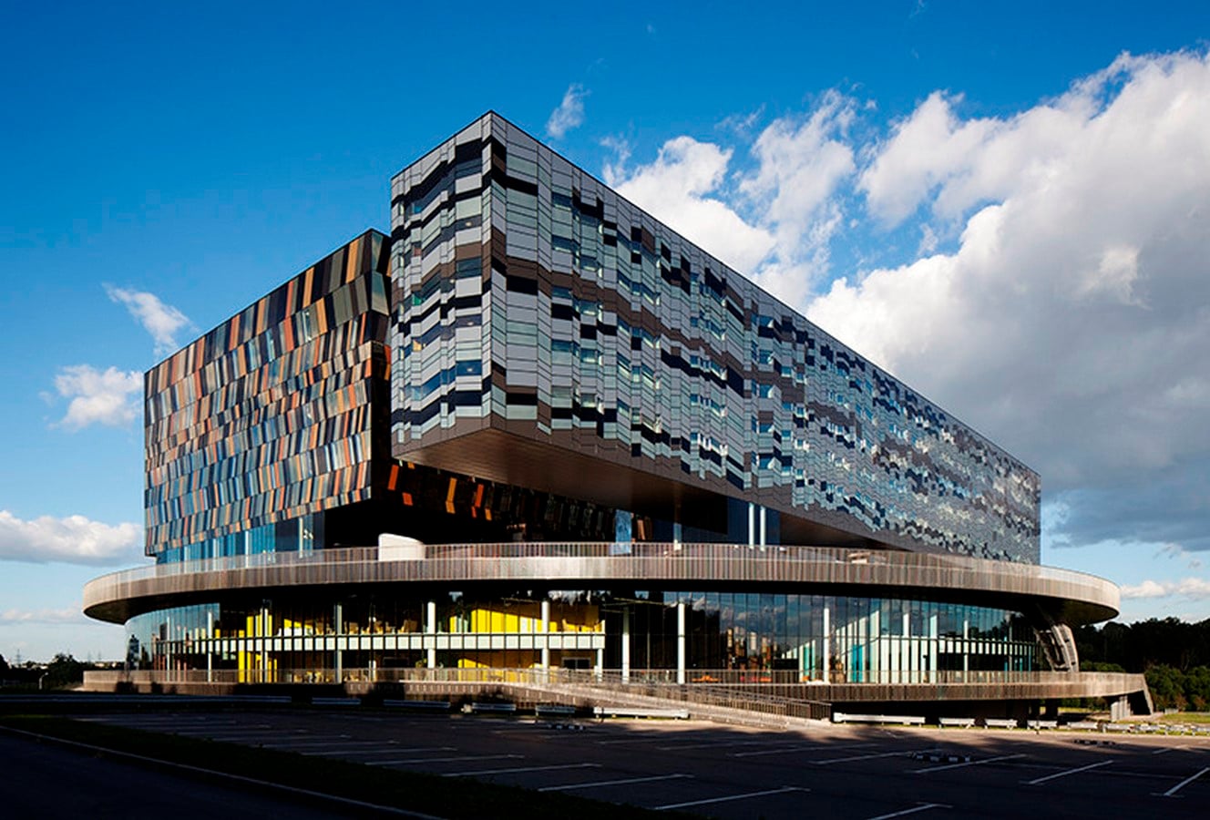 Moscow School of Management, Skolkovo, Russia by David Adjaye- Design inspired by Geometric Abstract Artwork - Sheet5