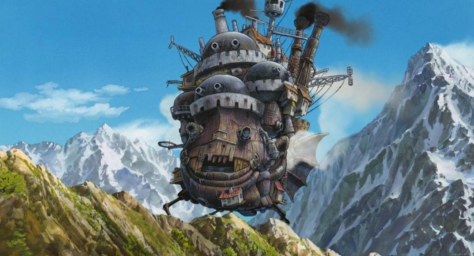 Anime Buildings - Howl’s Moving Castle | 2004 | Fantasy - Sheet5