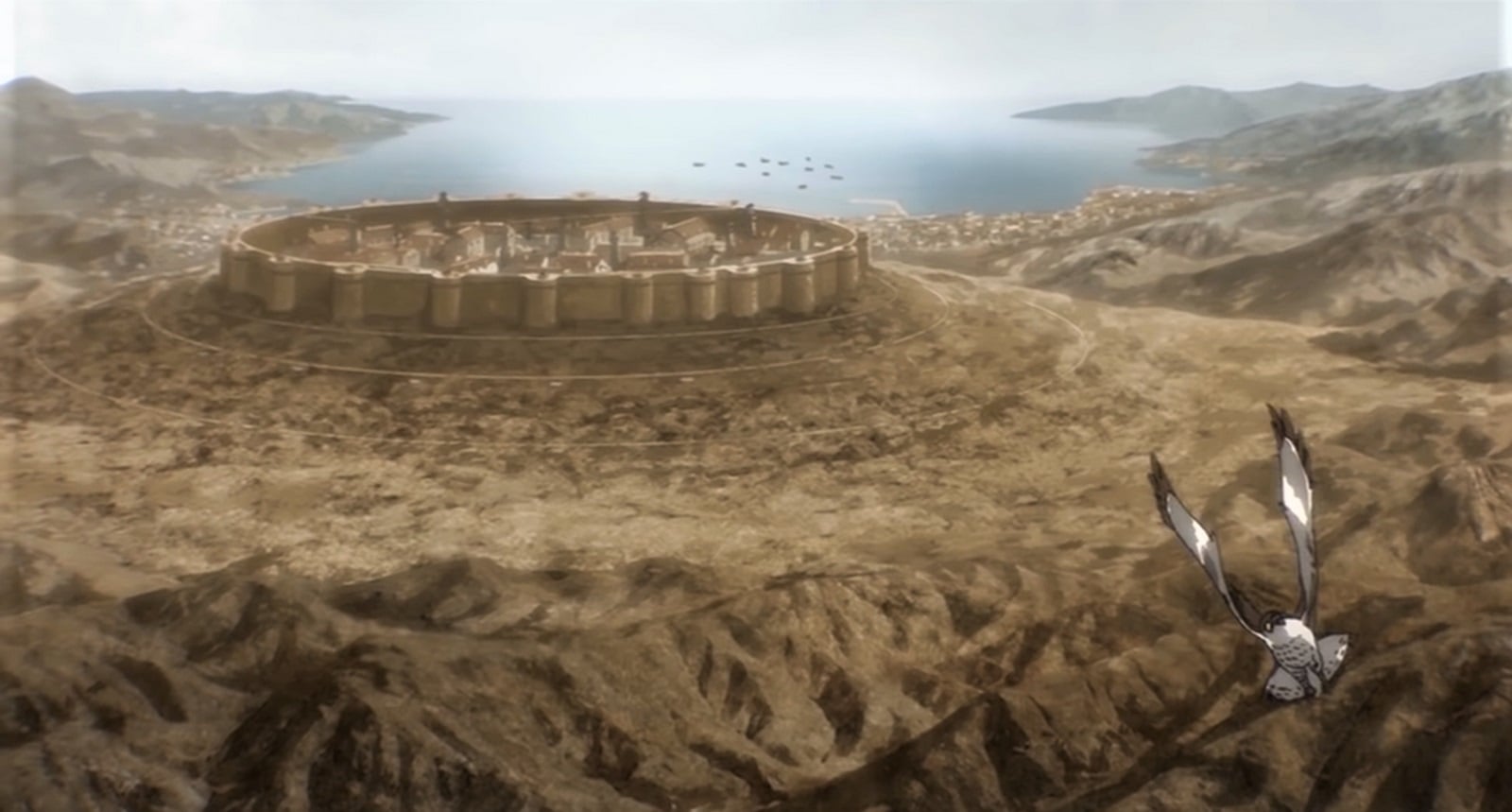 Anime Buildings - Attack on Titan | 2013 | Action, Dark fantasy - Sheet1