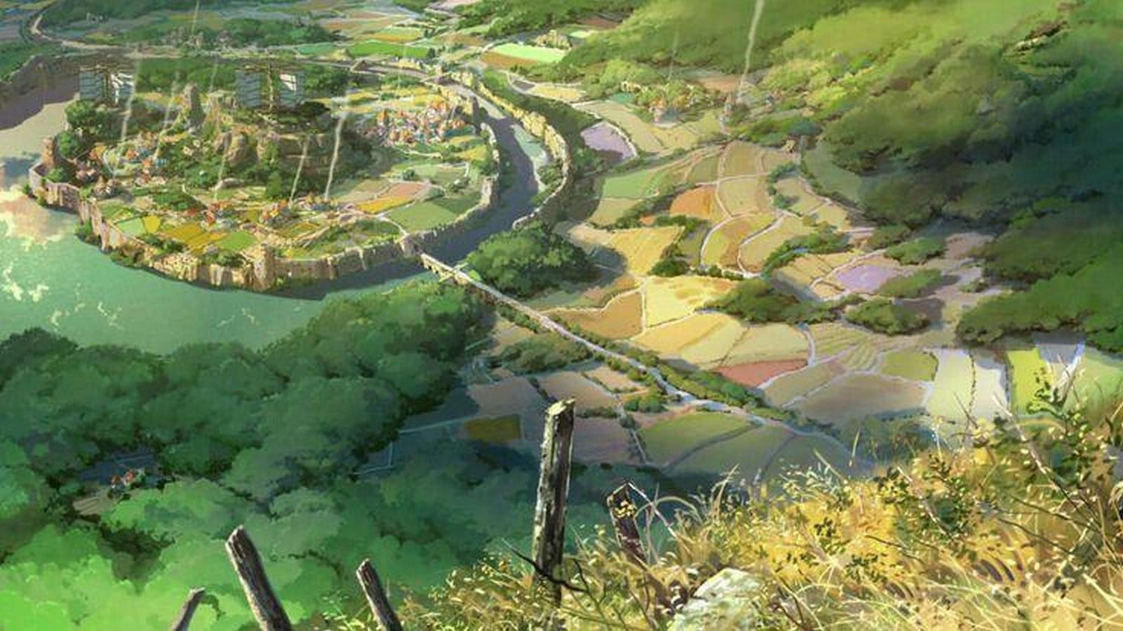 Anime Buildings - Children Who Chase Lost Voices | 2011 | Fantasy, Adventure - Sheet4