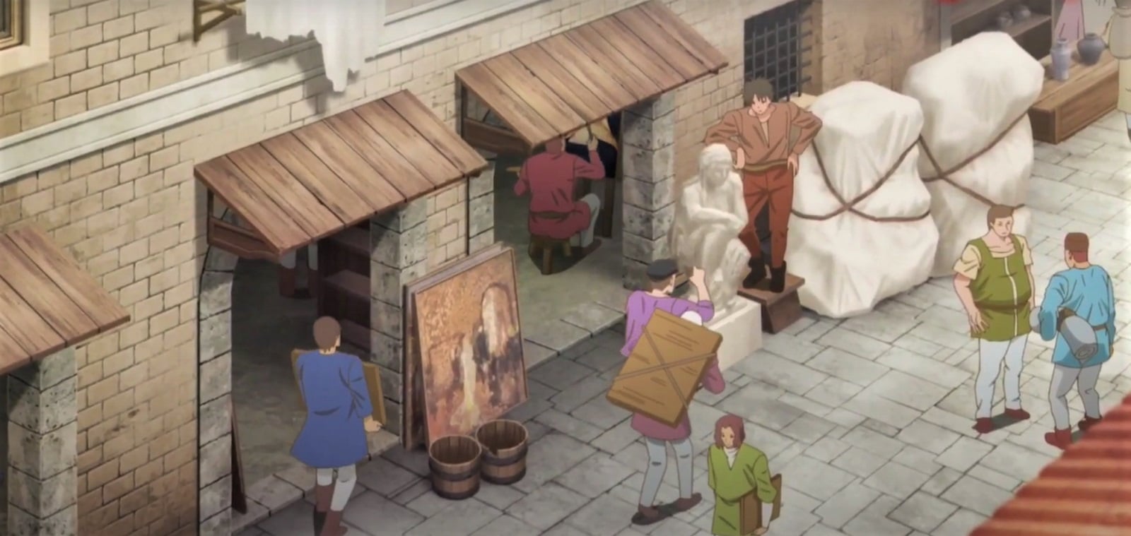 Anime Buildings - Arte | 2020 | Historical - Sheet1