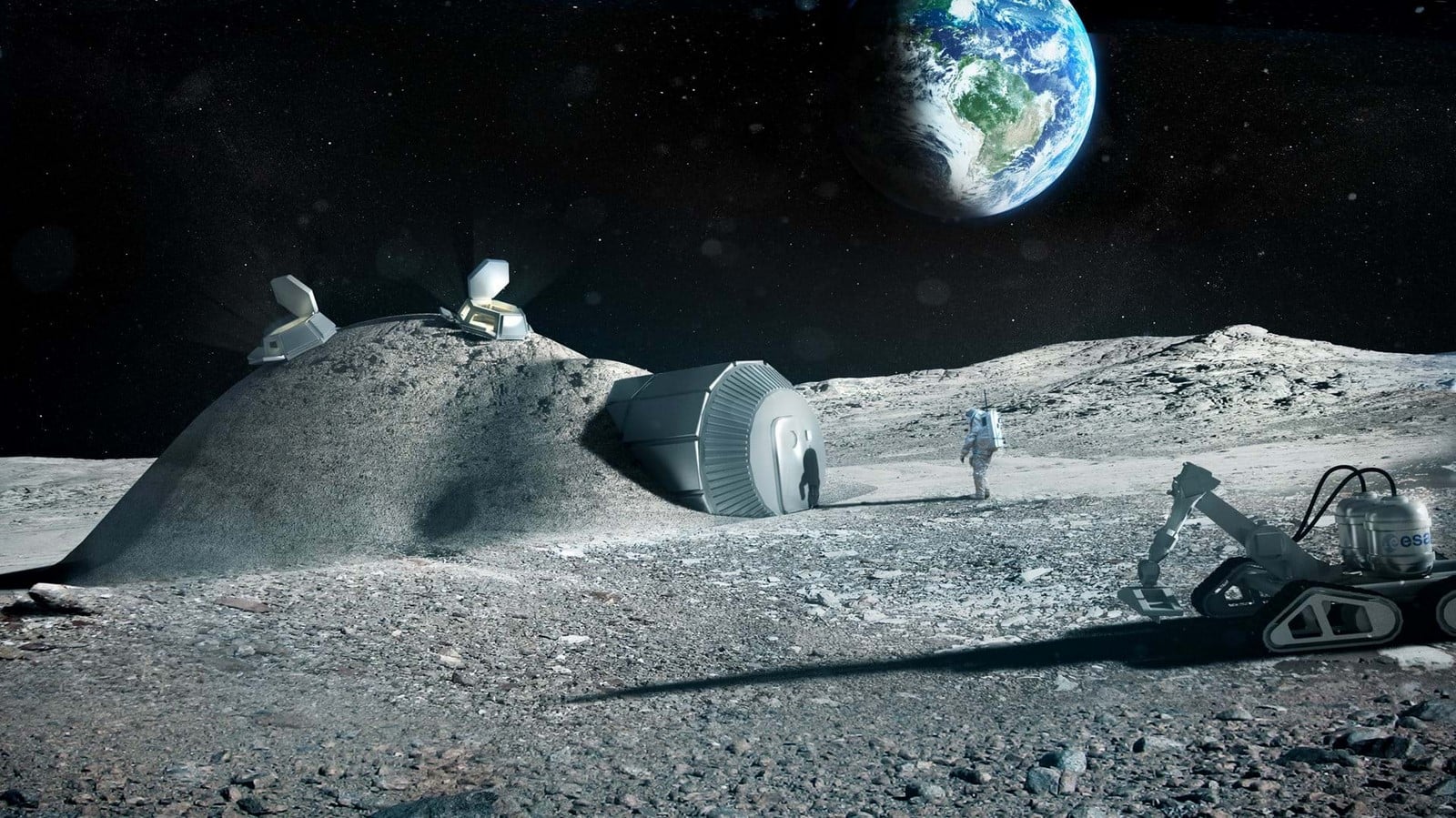 The Lunar Habitation By Norman Foster- 3D printing on the moon - Sheet1