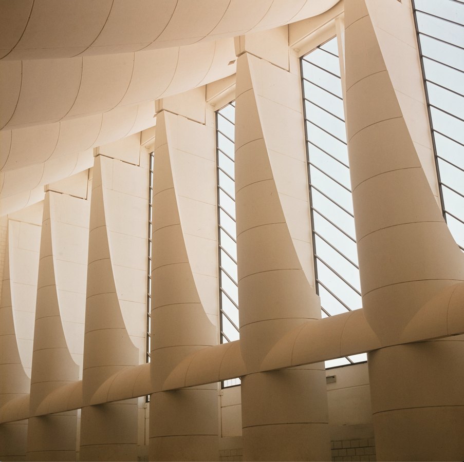 Kuwait National Assembly Building by Jørn Utzon: Architecture inspired from Bazaars - Sheet15