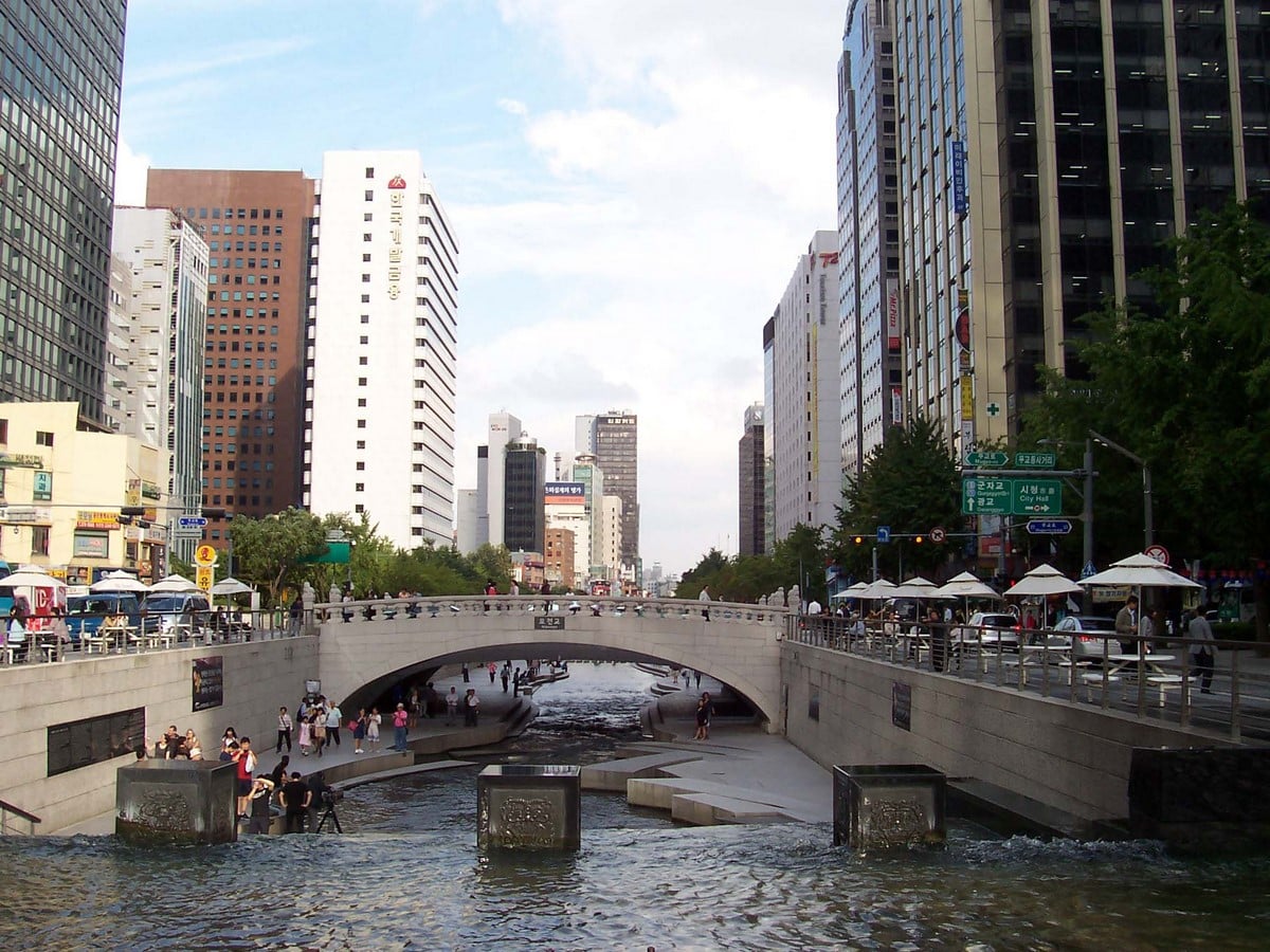 Cheonggyecheon stream - Sheet1