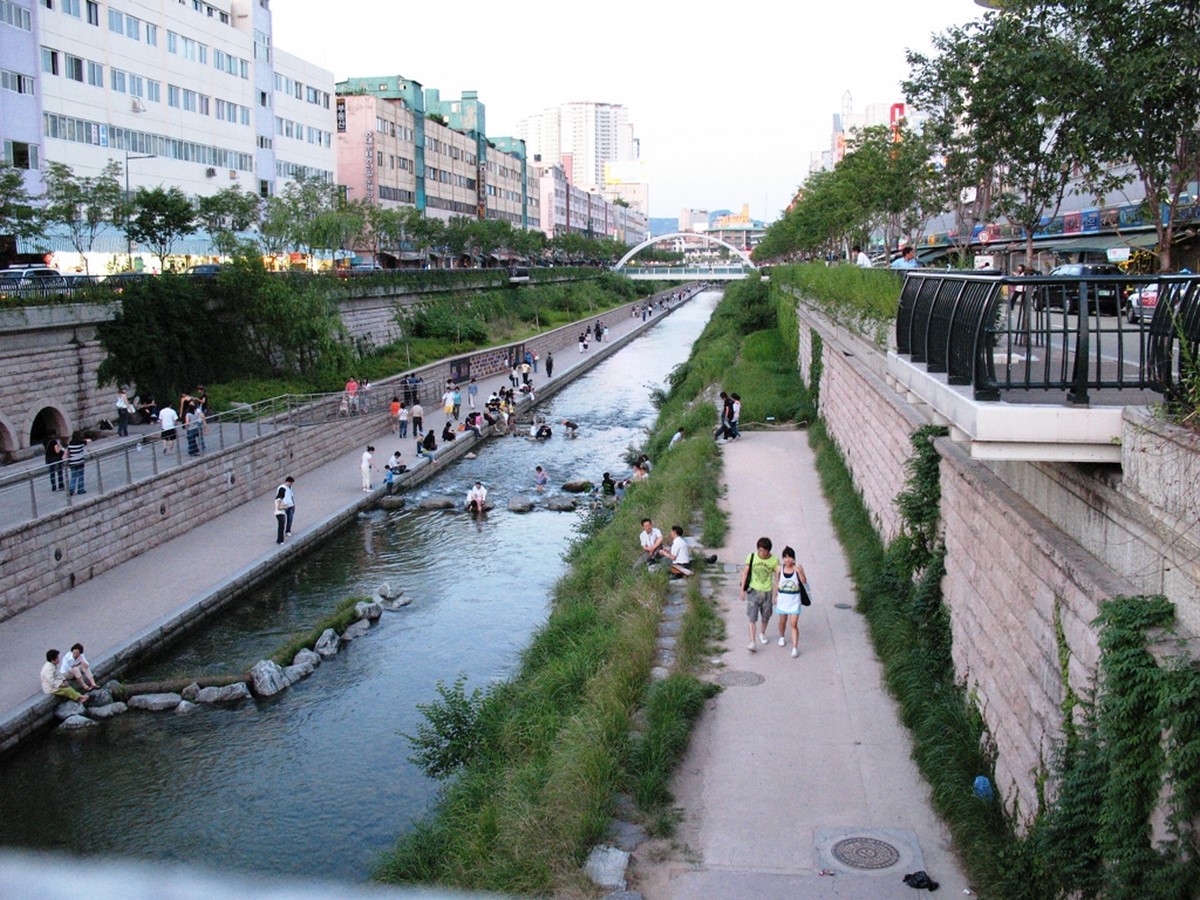 Cheonggyecheon stream - Sheet3