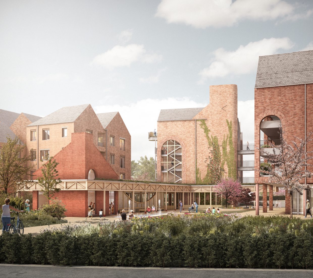 Net-Zero Carbon Village in the U.K. designed by RCKa - Sheet1