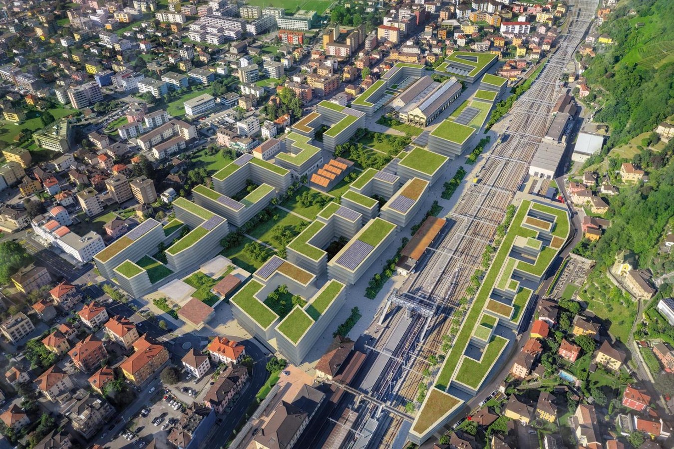 A Future-Proof Urban Plan in the Swiss Alps designed by TAMassociati - Sheet1