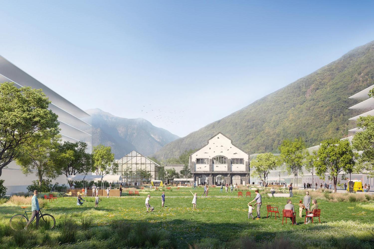 A Future-Proof Urban Plan in the Swiss Alps designed by TAMassociati - Sheet2