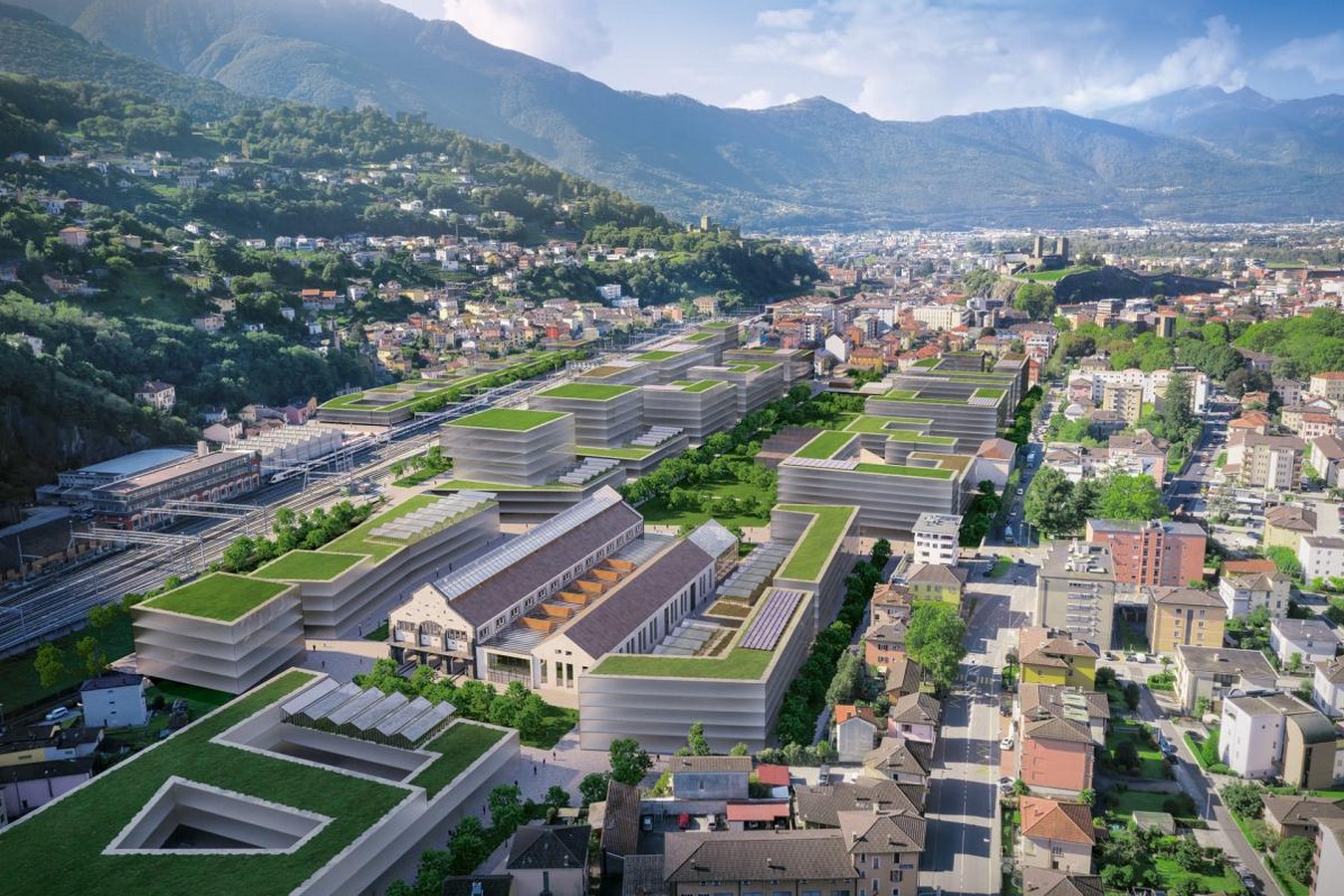 A Future-Proof Urban Plan in the Swiss Alps designed by TAMassociati - Sheet5