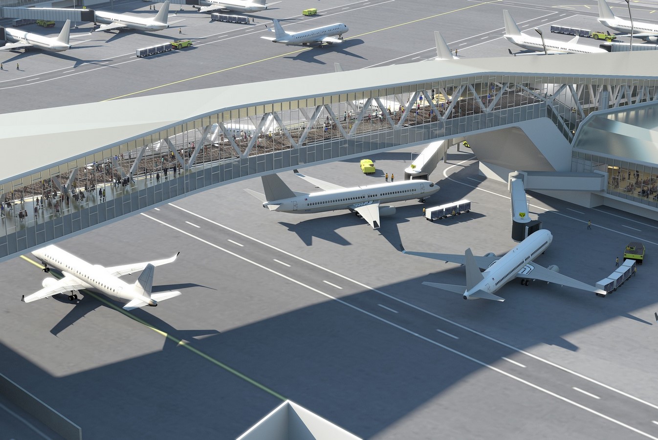 LaGuardia Airport by HOK: Advanced for it's time yet criticized - Sheet13