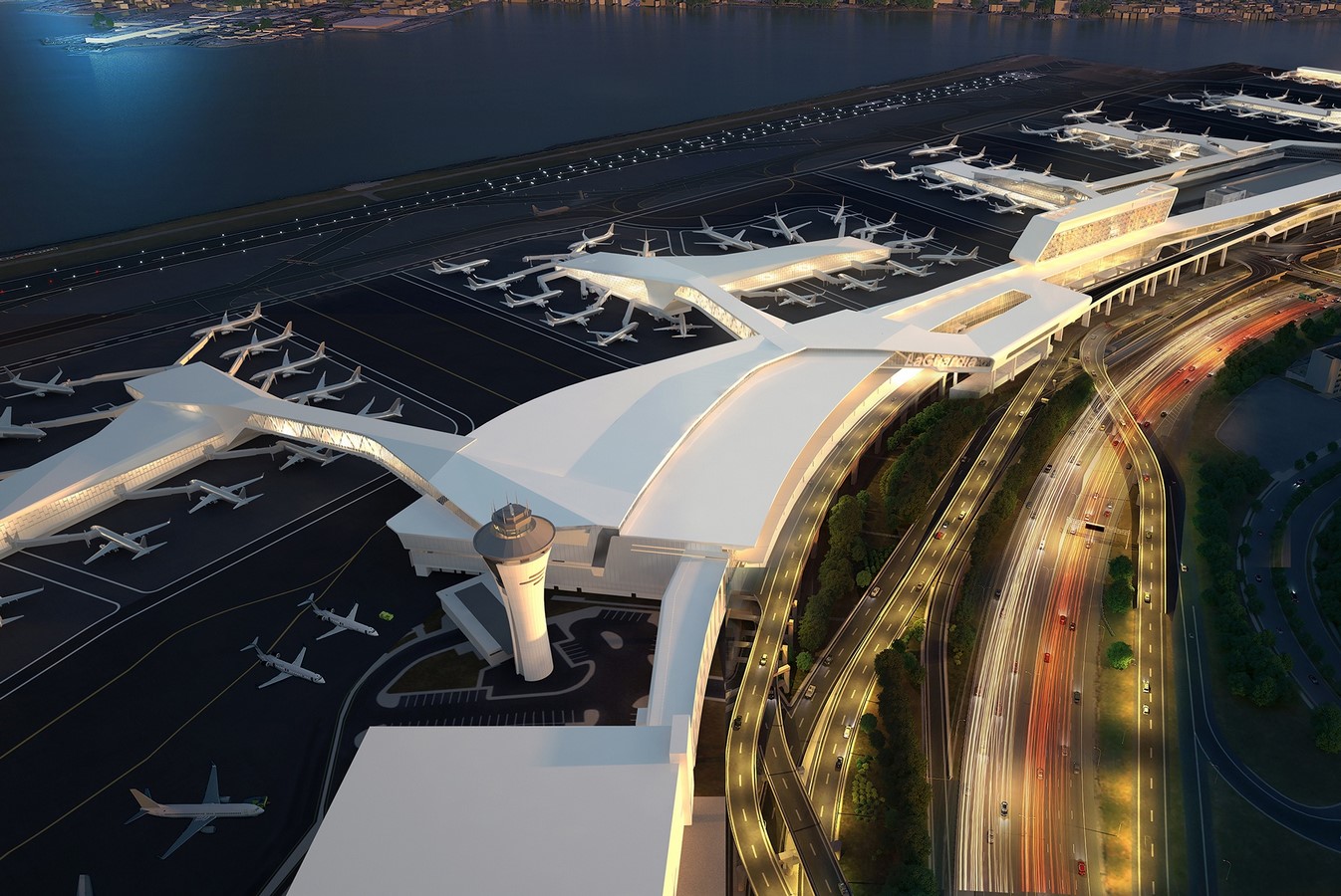 LaGuardia Airport by HOK: Advanced for it's time yet criticized - Sheet4