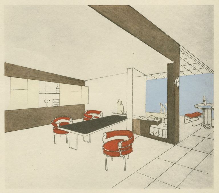 Charlotte Perriand - Dining Room 28 - Sheet1