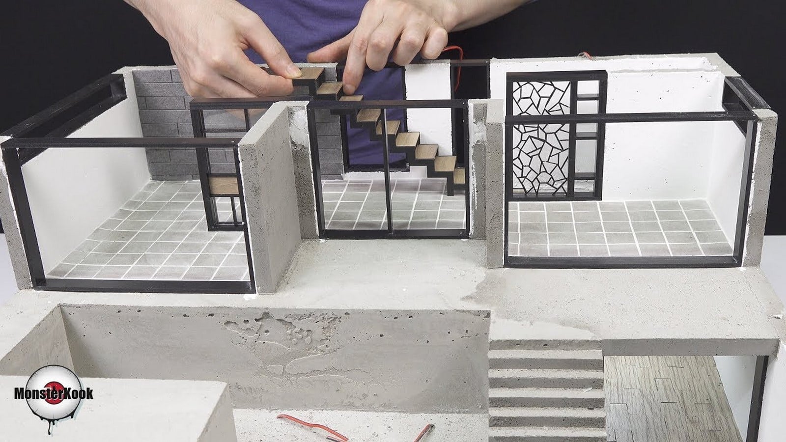 10 youtubers to watch for architectural model making-Monster Kook - Sheet1