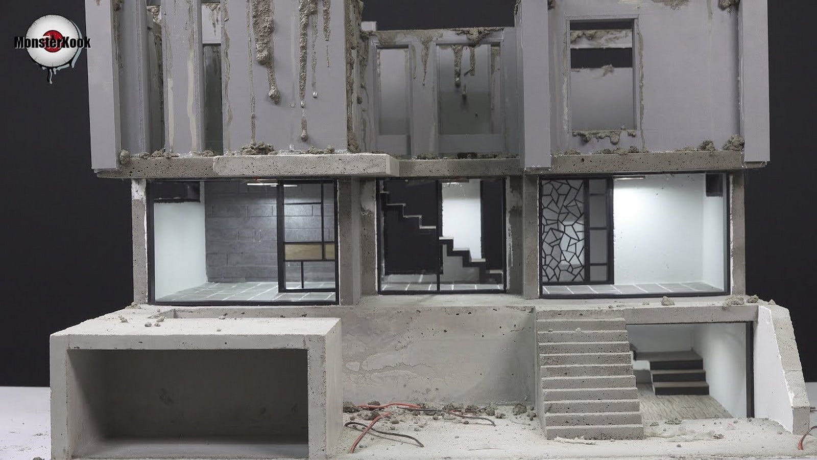 10 youtubers to watch for architectural model making-Monster Kook - Sheet2