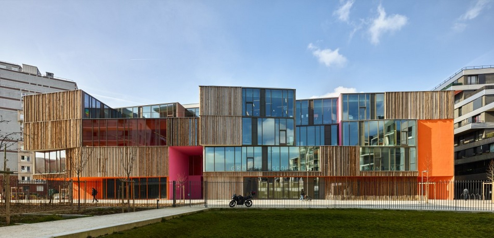 Simone Veil School Complex in Colombes - Sheet2