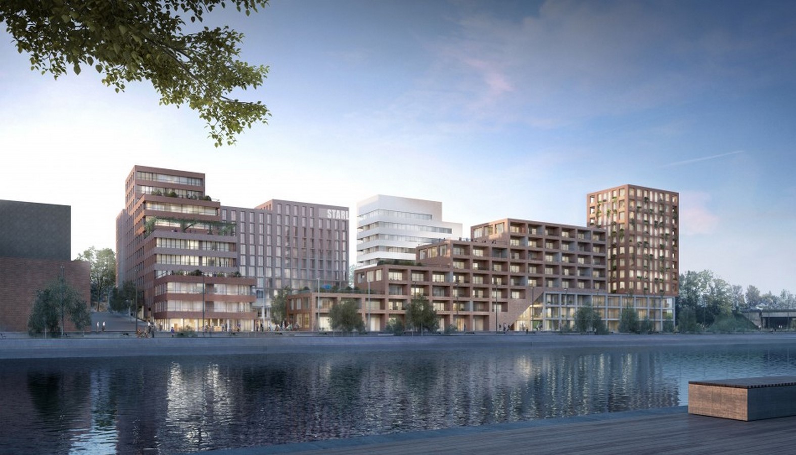 Office and Housing Complex in Strasbourg - Sheet1
