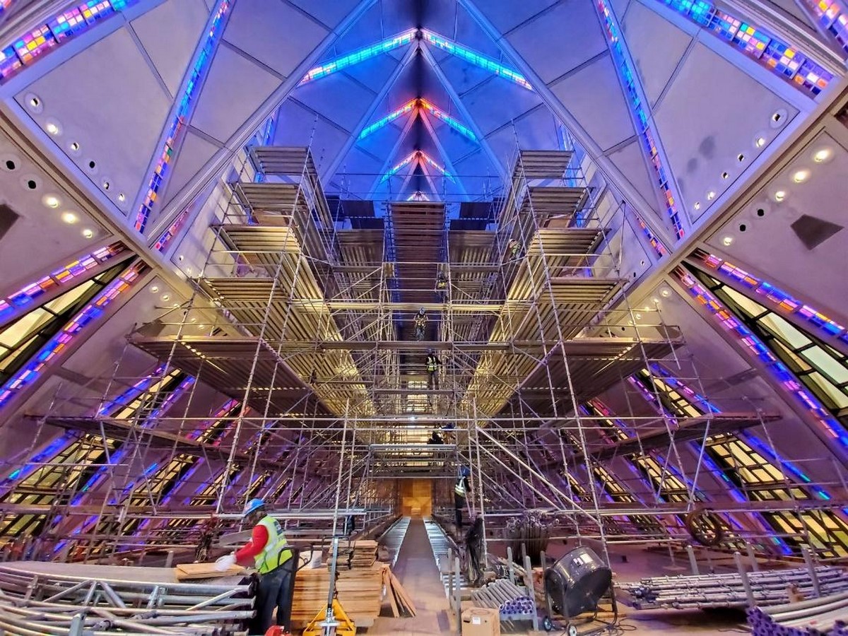 United States Air Force Academy Cadet Chapel by SOM: A Surreal Experience - Sheet4