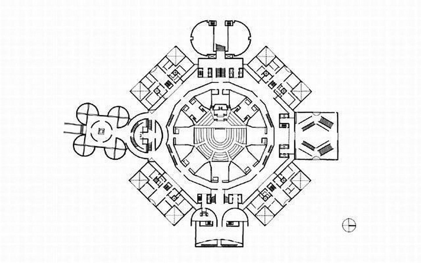 National Parliament House, Dhaka, Bangladesh by Louis Kahn: One of the Largest Legislative Complexes - Sheet2