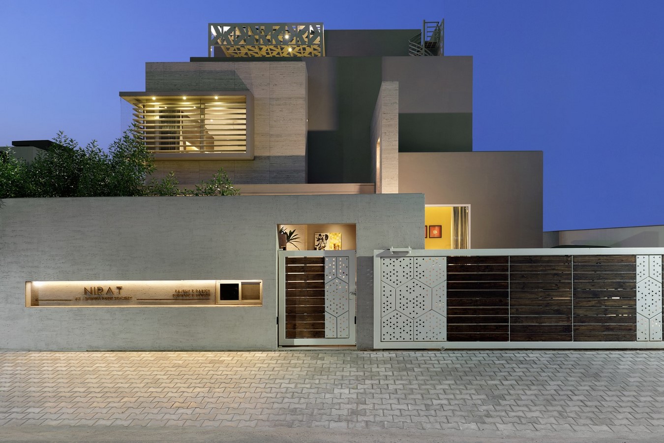 NIRAT RESIDENCE IN SANGAM NEIGHBOURHOOD, VADODARA- sheet1