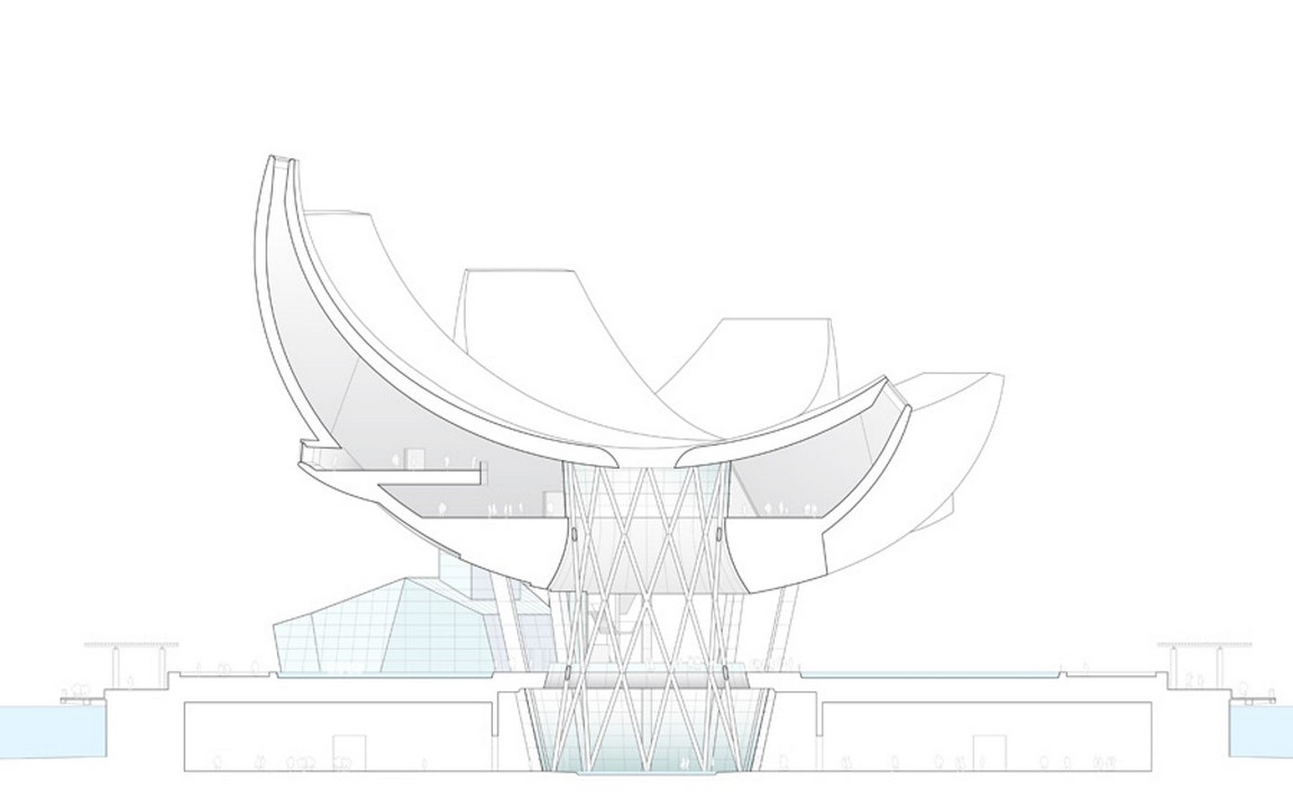 ArtScience Museum by Moshe Safdie: The Welcoming Hand of Singapore- Sheet15