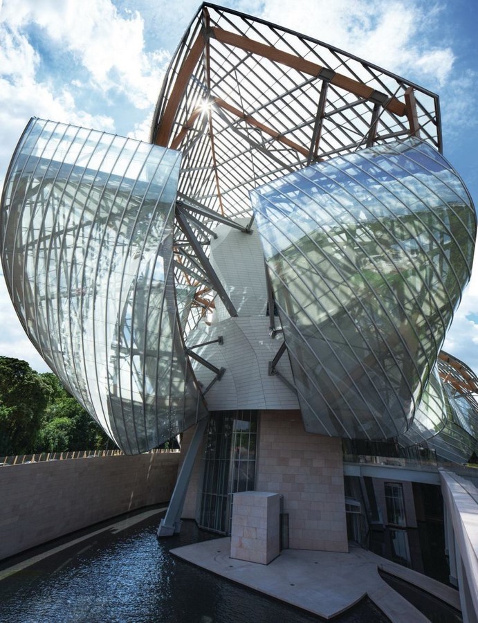 Louis Vuitton Foundation by Frank Gehry: Collection of white blocks - Sheet4
