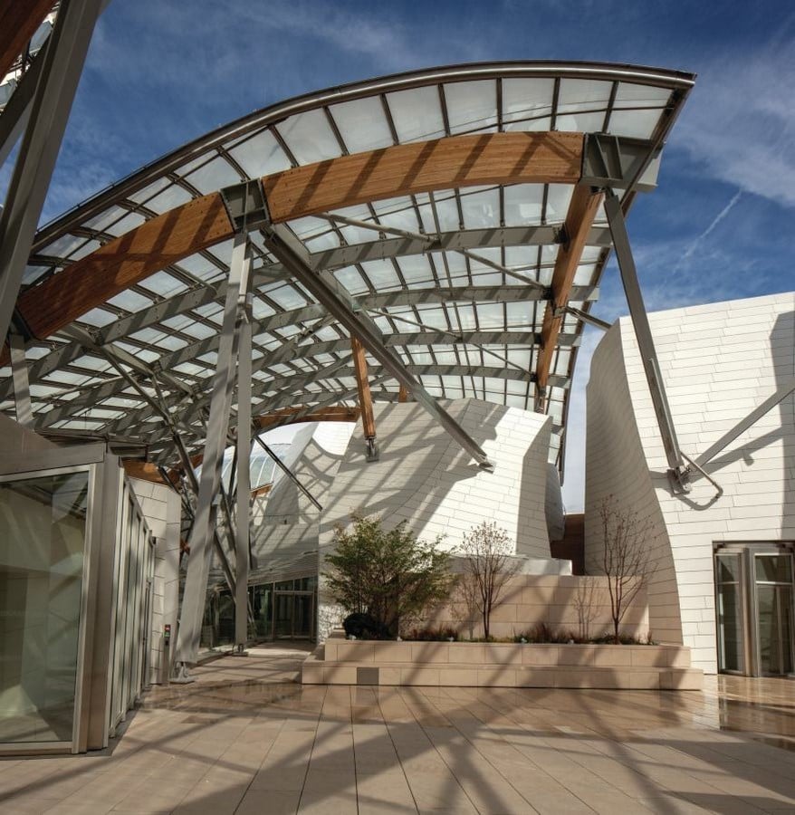 Louis Vuitton Foundation by Frank Gehry: Collection of white blocks - Sheet6