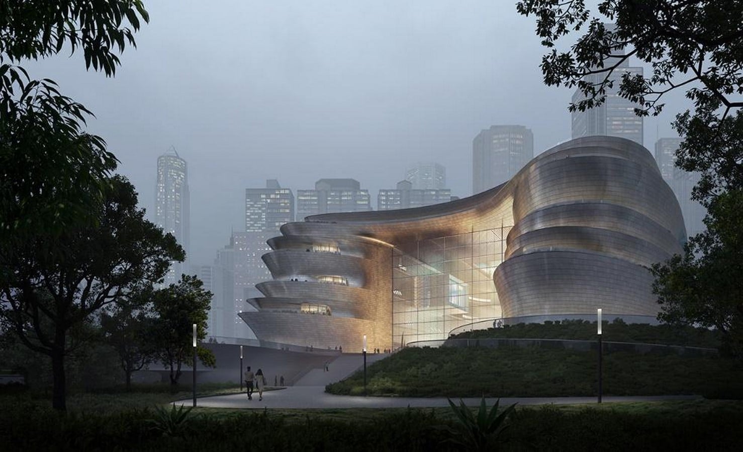 Pebble-shaped science museum for Shenzhen unveiled by Zet1aha Hadid Architects- Sheet1