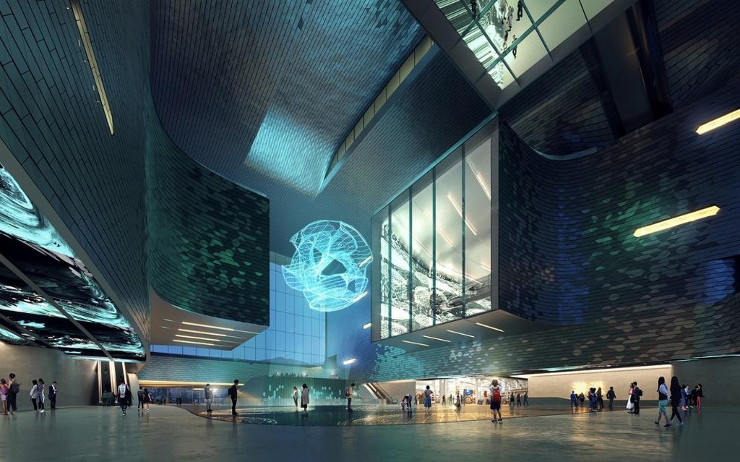 Pebble-shaped science museum for Shenzhen unveiled by Zet1aha Hadid Architects- Sheet4