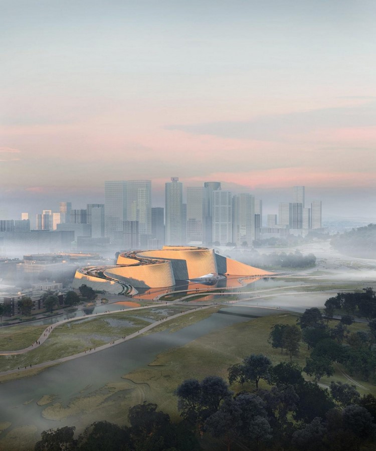 Shenzhen Natural History Museum mimics the flow of rivers- Sheet1
