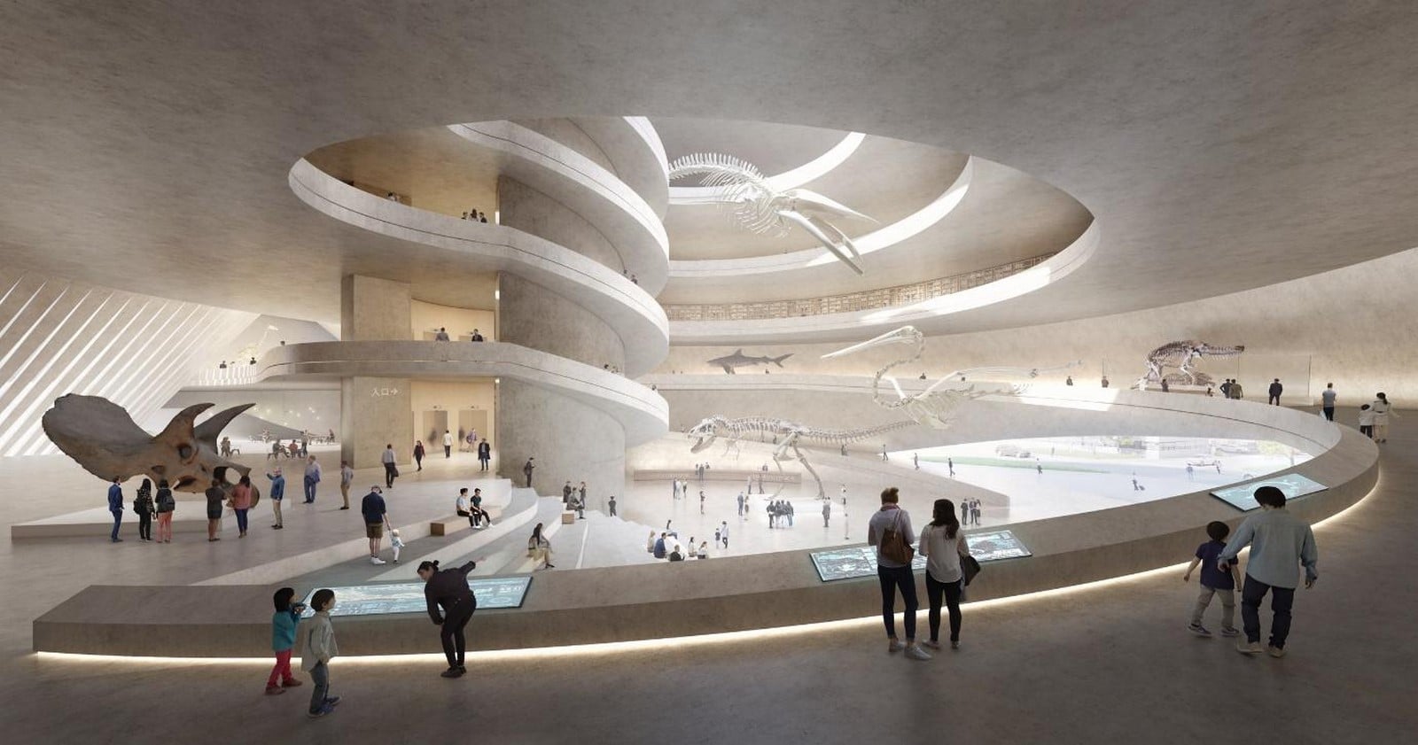 Shenzhen Natural History Museum mimics the flow of rivers- Sheet3