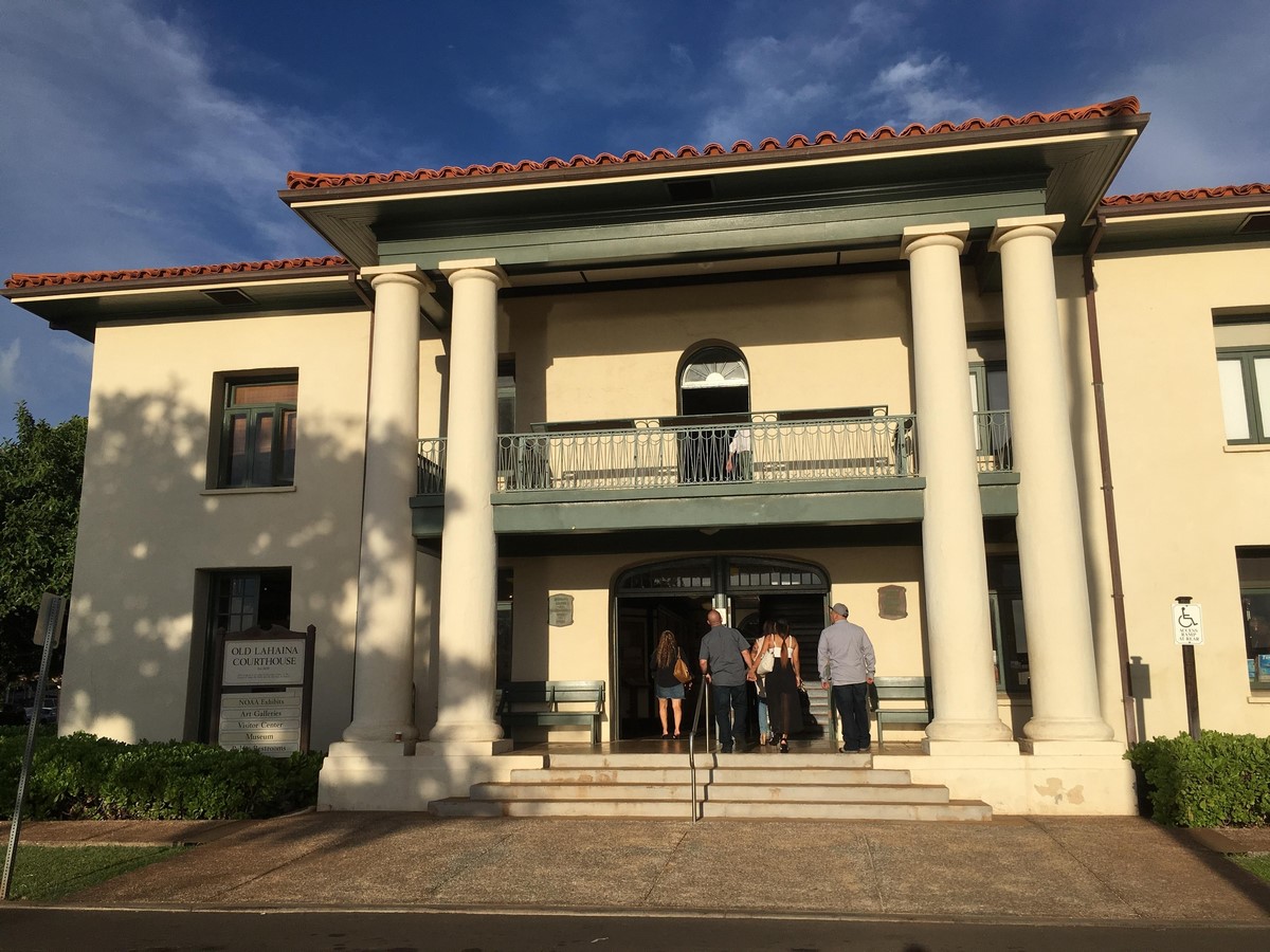 Lahaina Court and Customs House- Sheet2