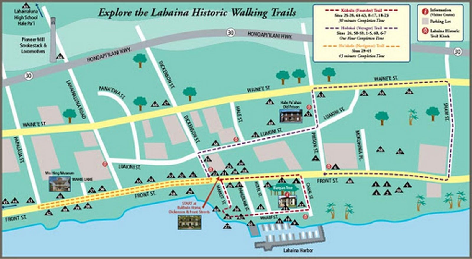 Lahaina Historic trail - sheet1