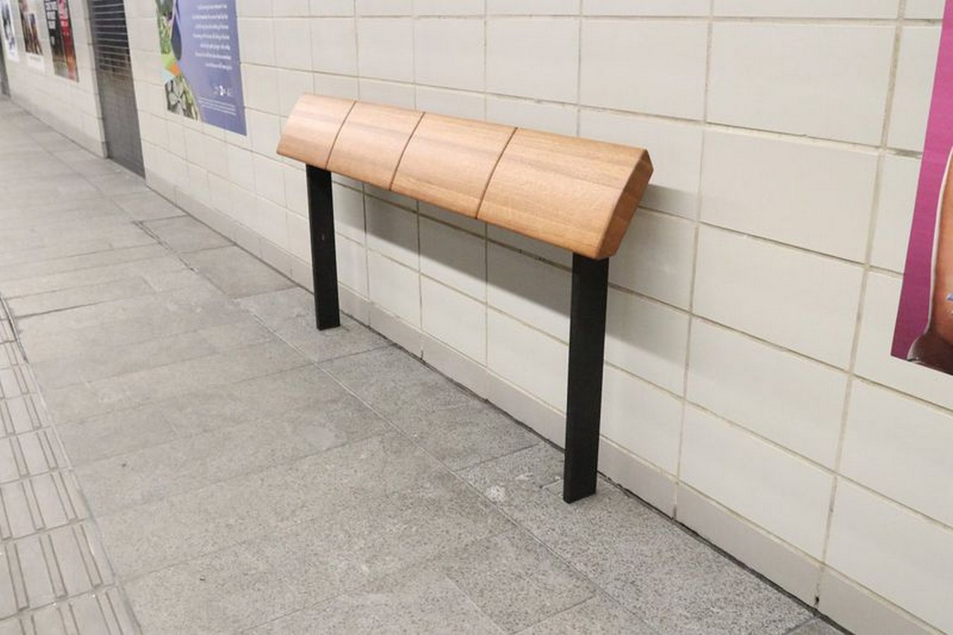 Hostile Architecture - Leaning Bars in New York City, USA- Sheet1