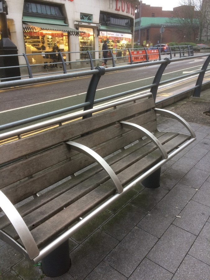 Sectioned benches in England- Sheet2