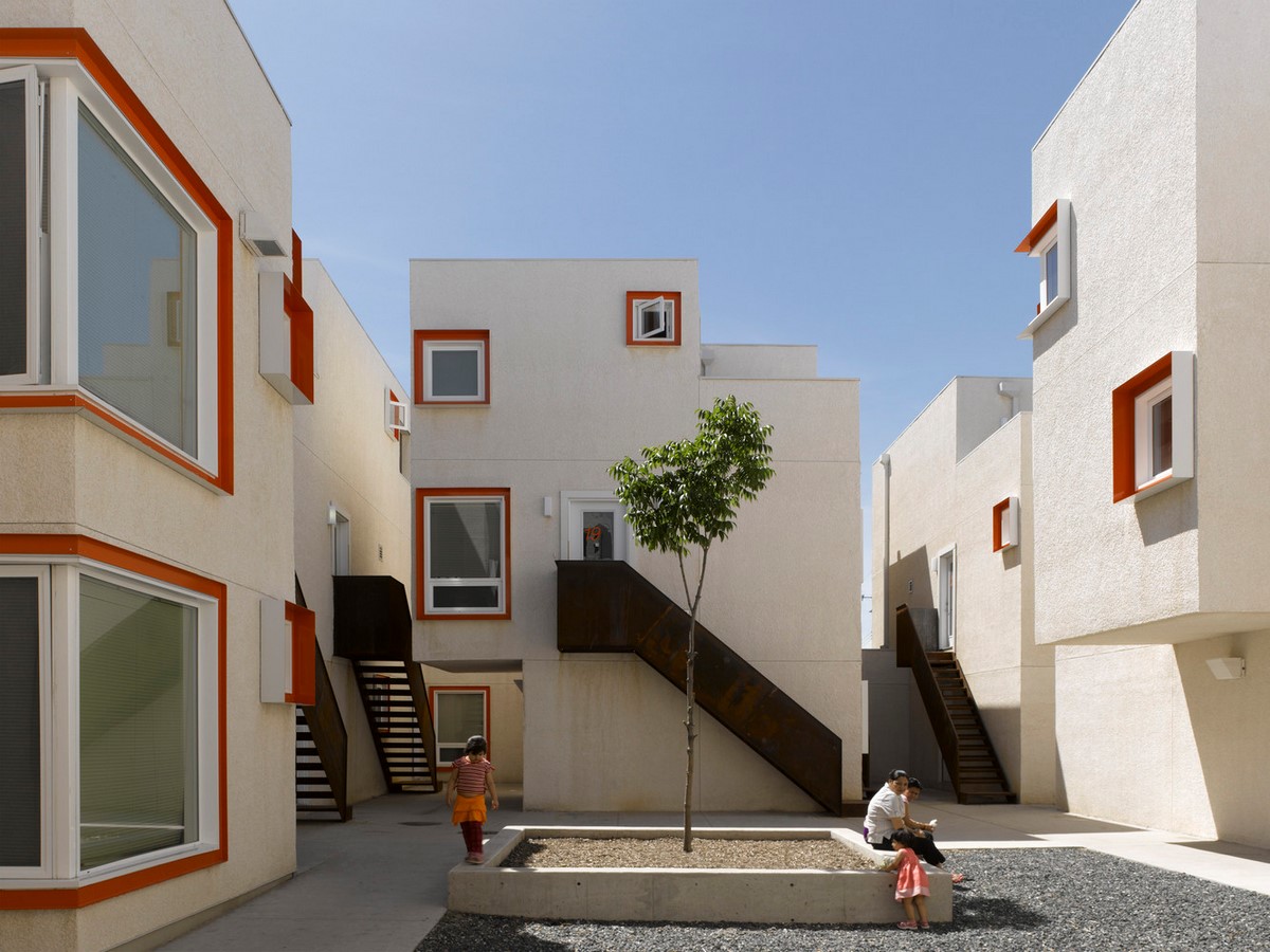Housing Architecture Design - Circulation - Sheet1
