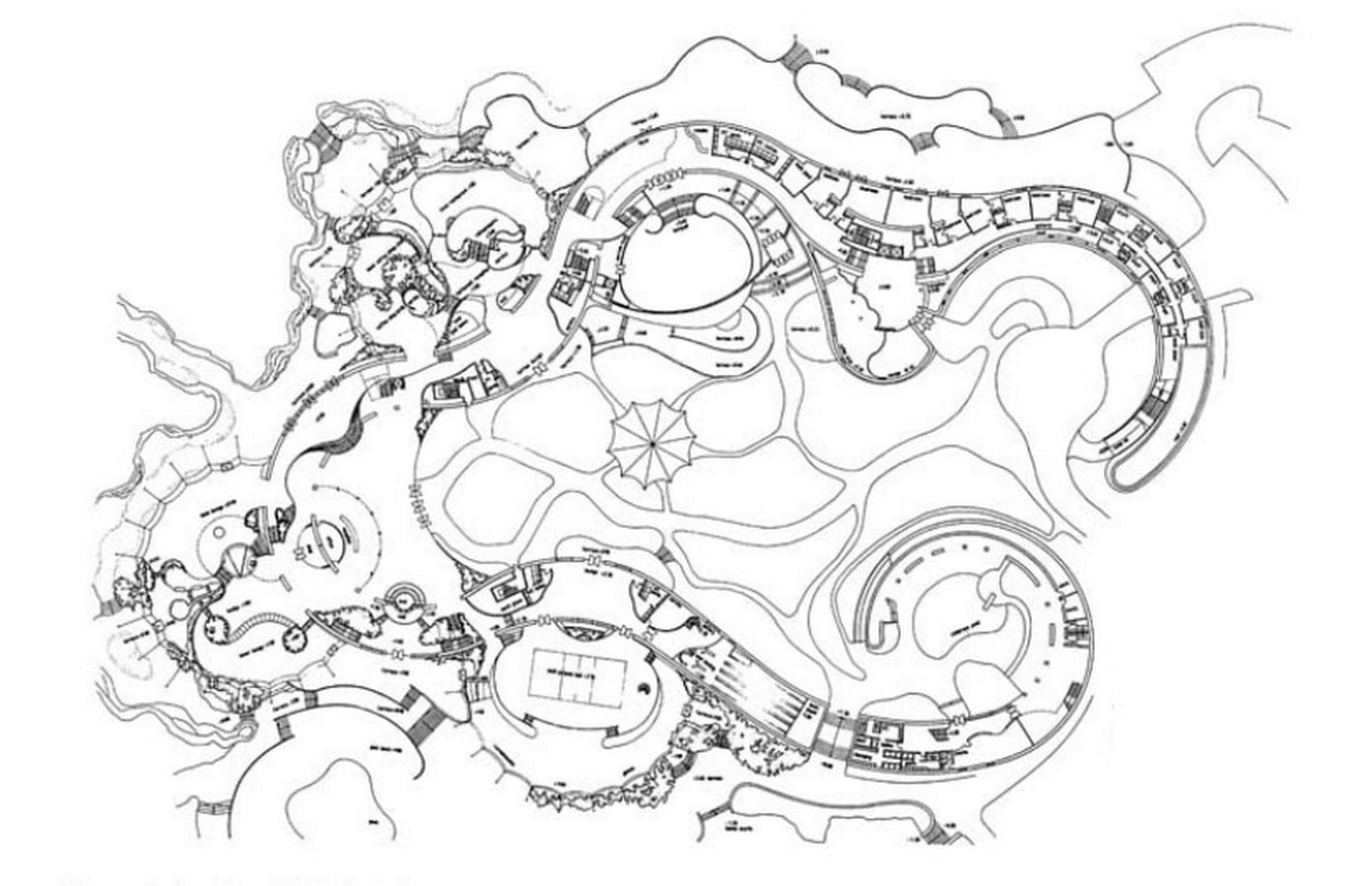 The Tuwaiq Palace by Frei Otto: Pearls in the desert - Sheet2