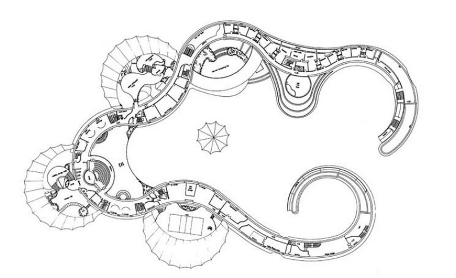 The Tuwaiq Palace by Frei Otto: Pearls in the desert - Sheet4