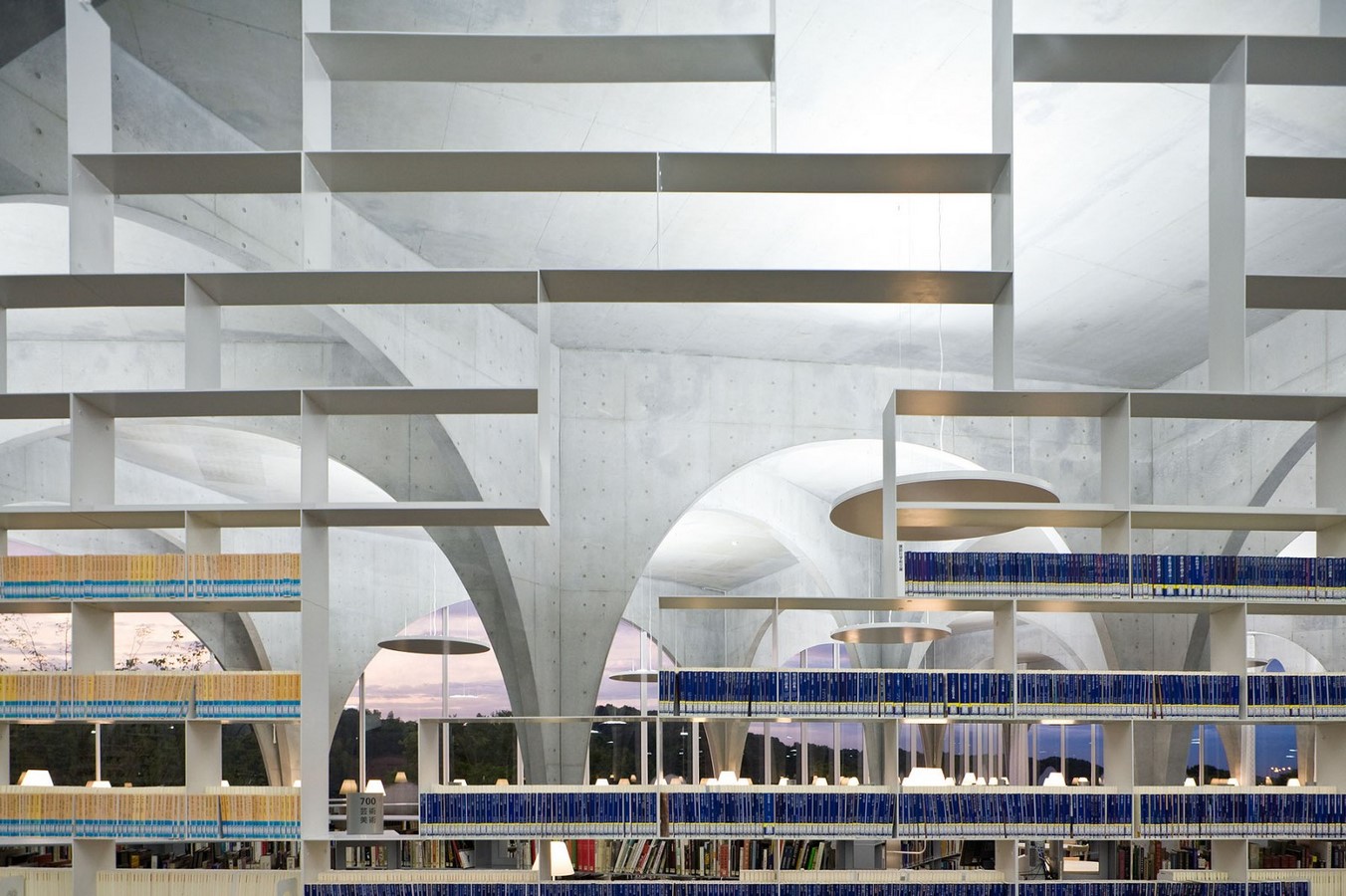 Tama Art Library by Toyo Ito: Library in Paradise - Sheet8
