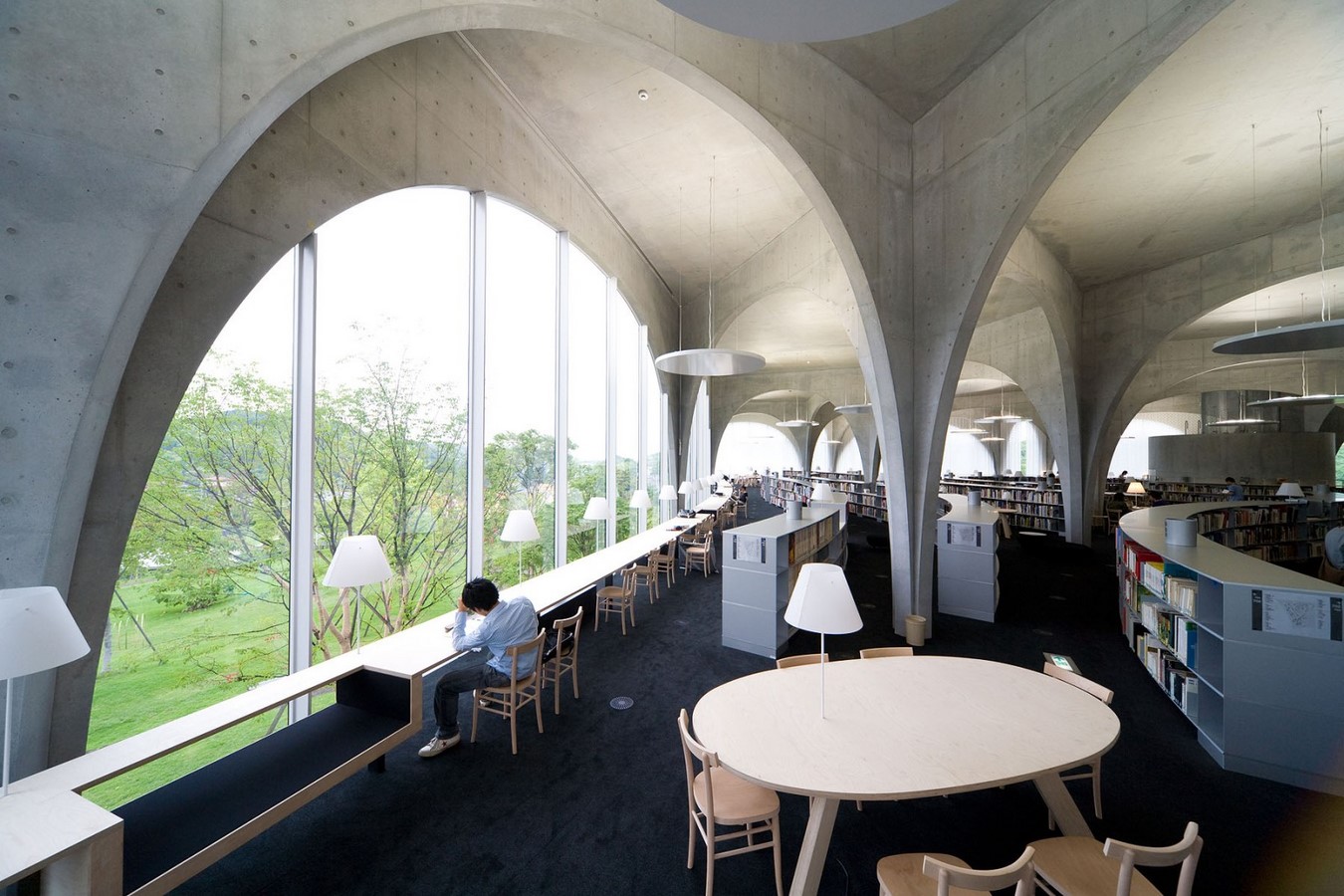 Tama Art Library by Toyo Ito: Library in Paradise - Sheet10