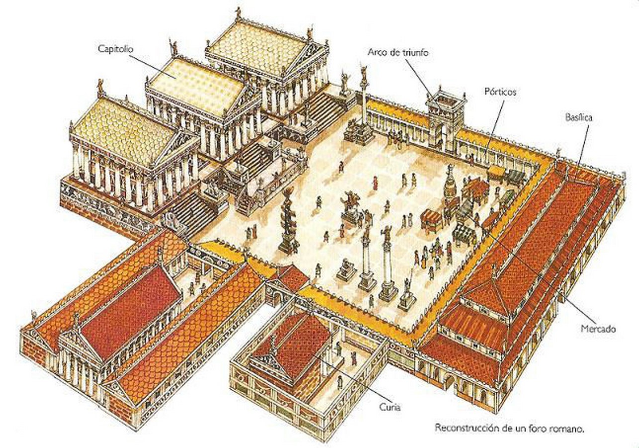 6 Instances of evolution of public spaces throughout history of architecture - Sheet2