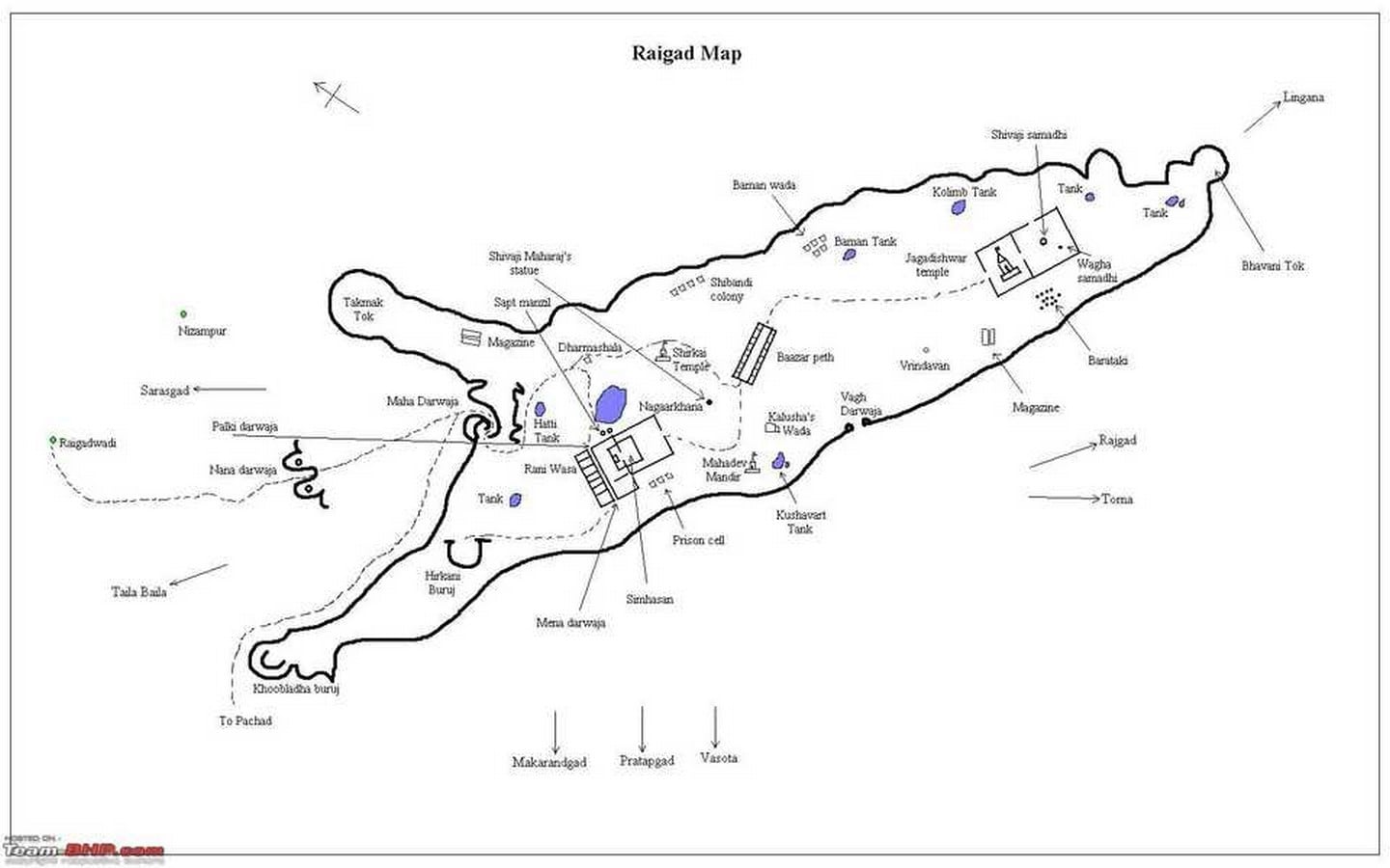 Raigad Fort, Raigad District.- Sheet3