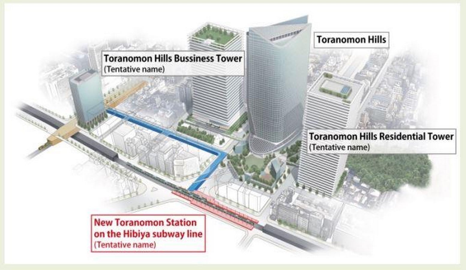 Toranomon Hills Mori Tower by OMA: The First Tower in Tokyo - Sheet4