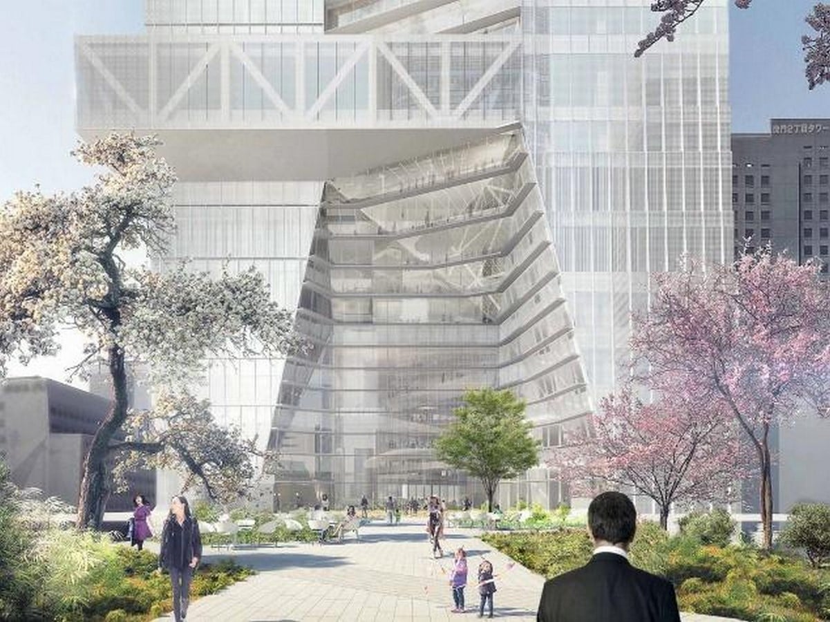 Toranomon Hills Mori Tower by OMA: The First Tower in Tokyo - Sheet5