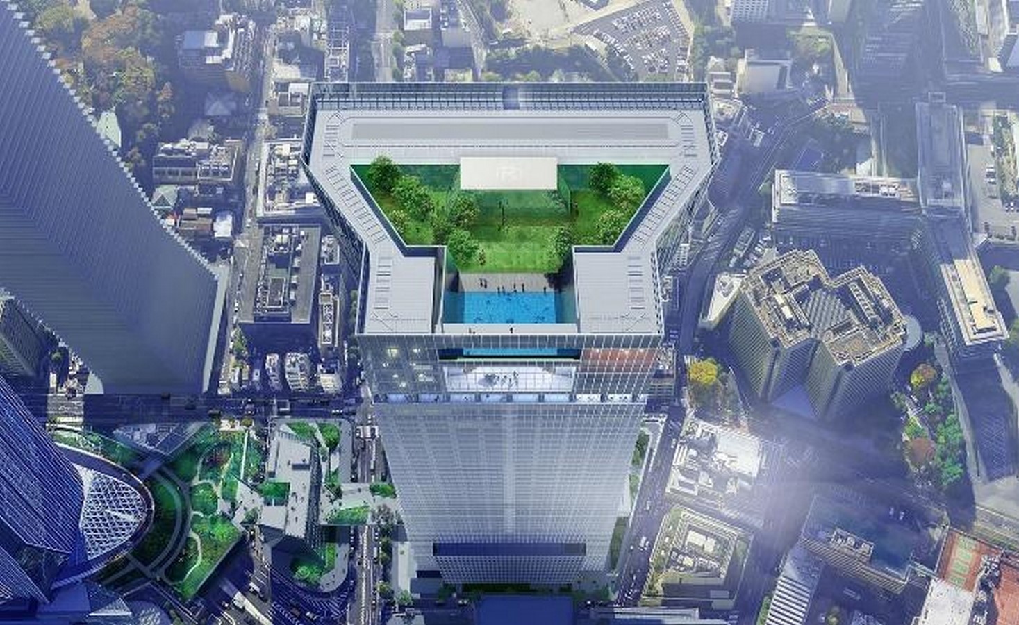 Toranomon Hills Mori Tower by OMA: The First Tower in Tokyo - Sheet6