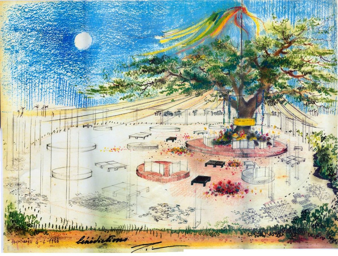 Paolo Tommasi's contribution in shaping Auroville- Sheet14