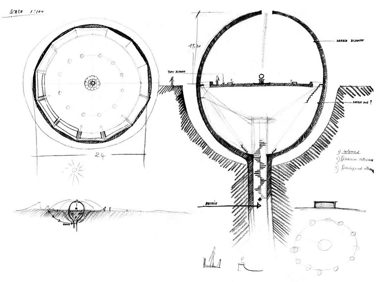 Paolo Tommasi's contribution in shaping Auroville- Sheet3